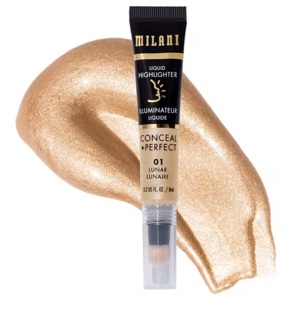 Milani Conceal + Perfect Liquid Highlighter 01 Lunar 8ml